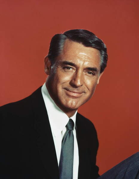 Плакат British Born Actor Cary Grant