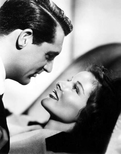 Плакат Cary Grant And Katharine Hepburn, Bringing Up Baby 1938 Directed By Howard Hawks