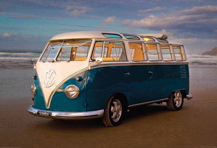 Фотошпалери VW Volkswagen - Camper