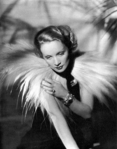 Poster Marlene Dietrich In The 30'S