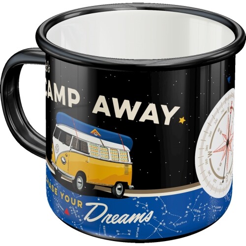 Caneca Volkswagen VW Bulli - Let‘s Camp Away Night