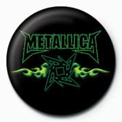 Κονκάρδα METALLICA - GREEN FLAMES
