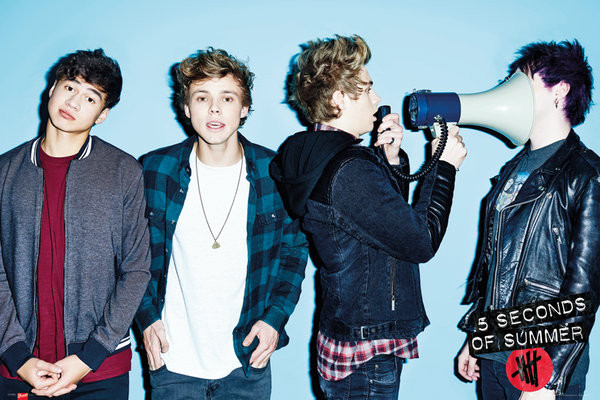 Αφίσα 5 Seconds Of Summer - Megaphone