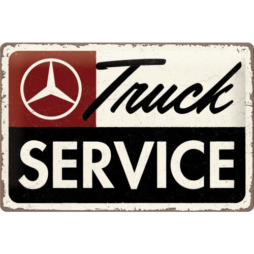 Μεταλλική πινακίδα Daimler Truck - Service