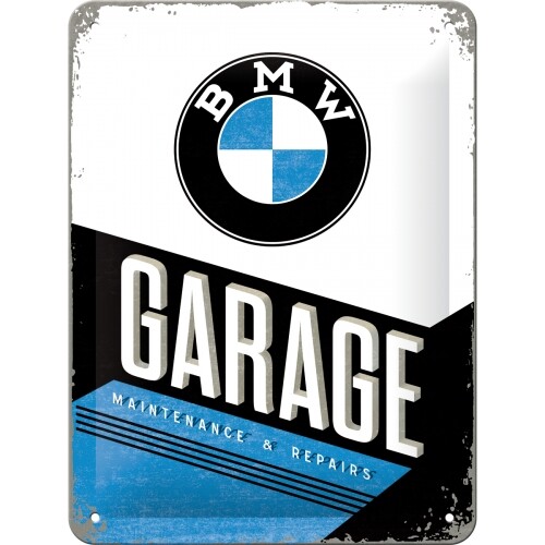 Metal sign BMW - Garage