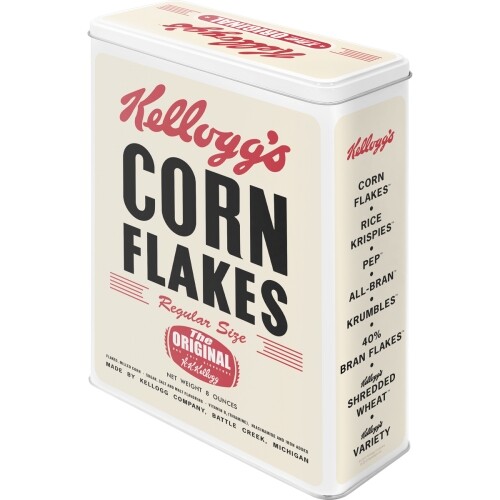 Peltinen tölkki Kellogg‘s - Corn Flakes