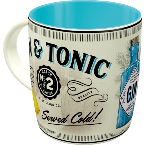 Mug Gin & Tonic - Served Cold