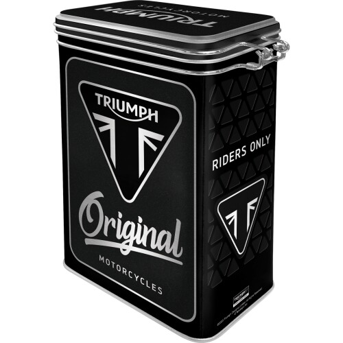 Plechová konzerva s klipom Triumph - Original