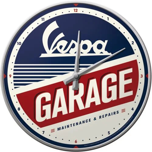 Clock Vespa Garage