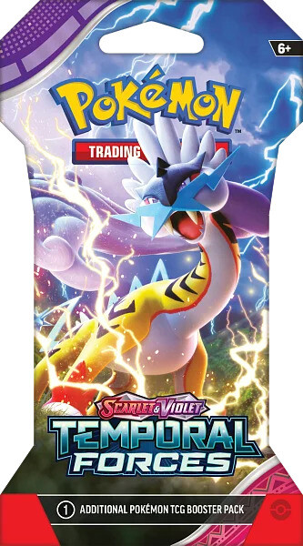 Pokémon TCG: SV05 Temporal Forces - 1 Blister Booster Pack