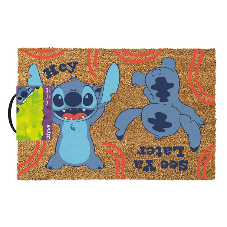 Πατάκι πόρτας Lilo & Stitch - Hey, see ya Later