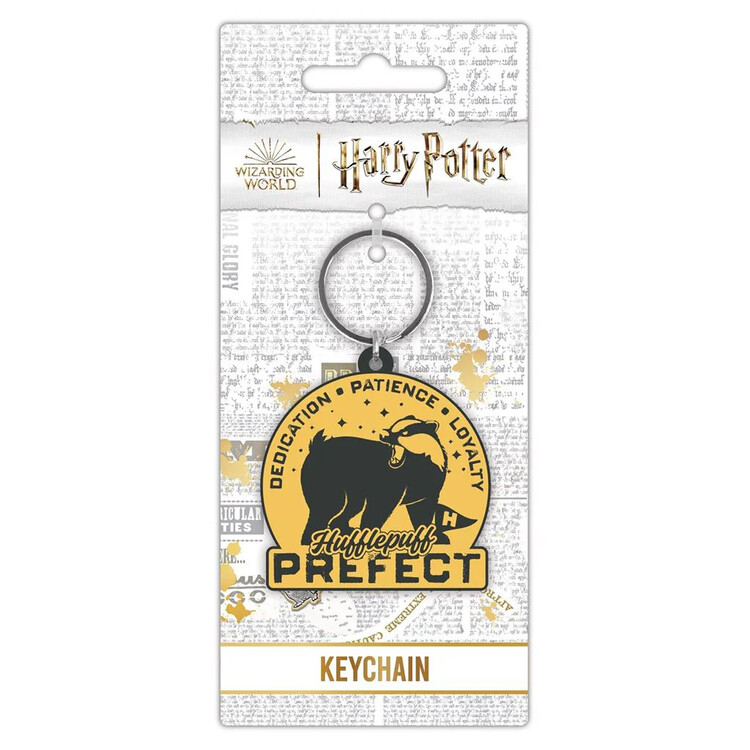 Keychain Harry Potter - Hufflepuff Prefect