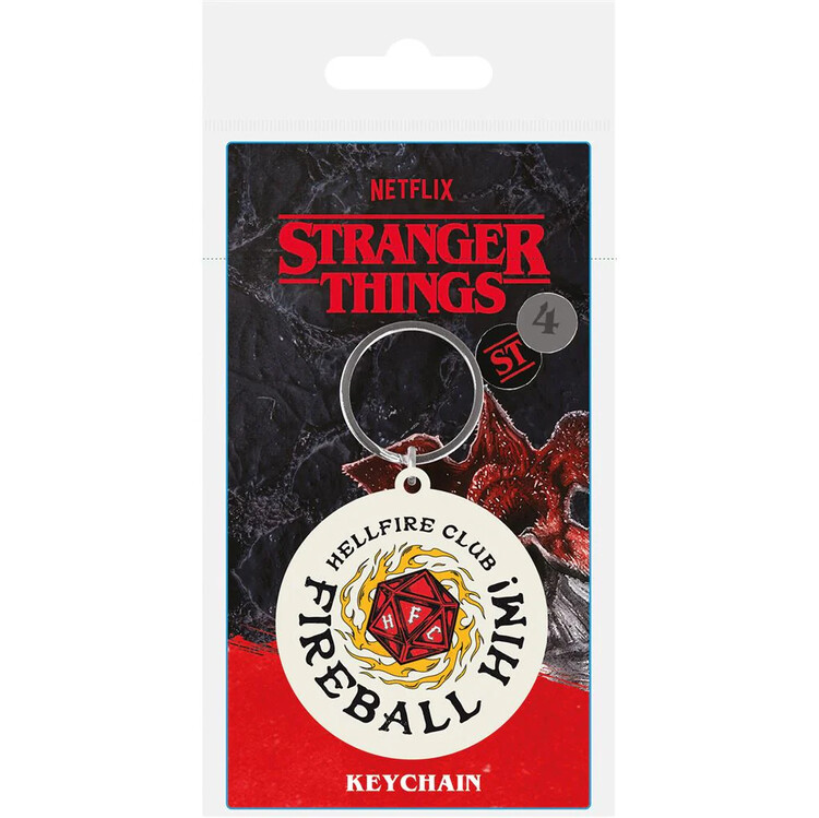 Keychain Stranger Things 4 - Fireball Him!