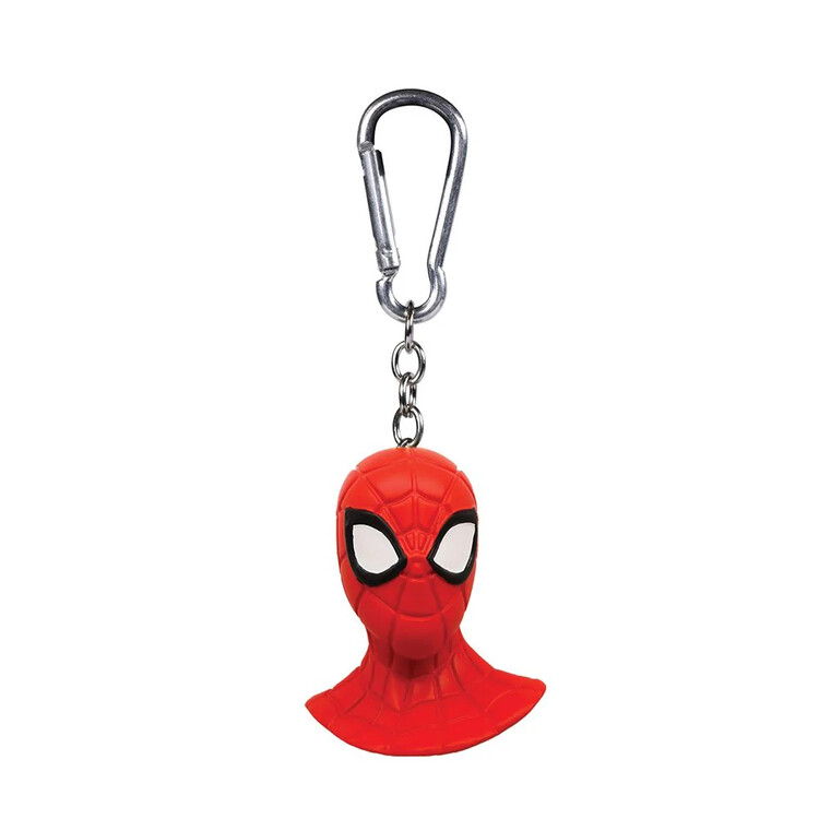 Keychain Marvel Comics - Spider-Man Head 3D