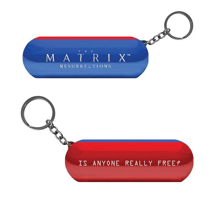Μπρελόκ The Matrix - Red and Blue Pill 3D