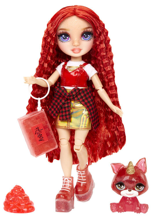 Rainbow High - Doll with Animal - Ruby Anderson