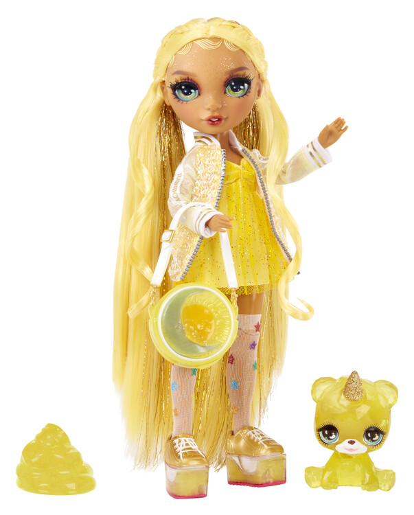 Punčka Rainbow High - Doll with Animal - Sunny Madison