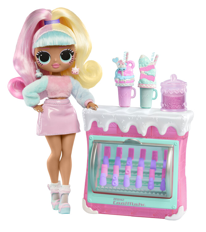 L.O.L. Surprise! OMG - Nehtové studio s panenkou - Candylicious Sprinkles