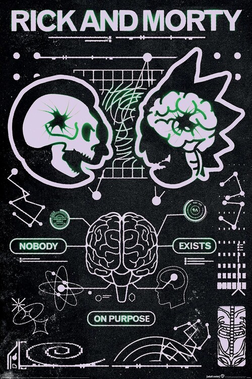 Плакат Rick and Morty - Classickal