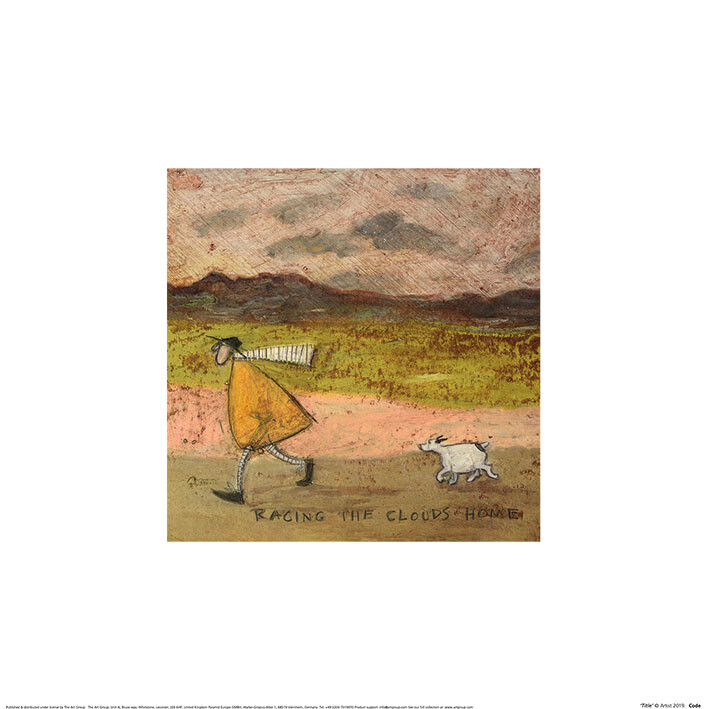 Sam Toft - Racing The Clouds Home Картина