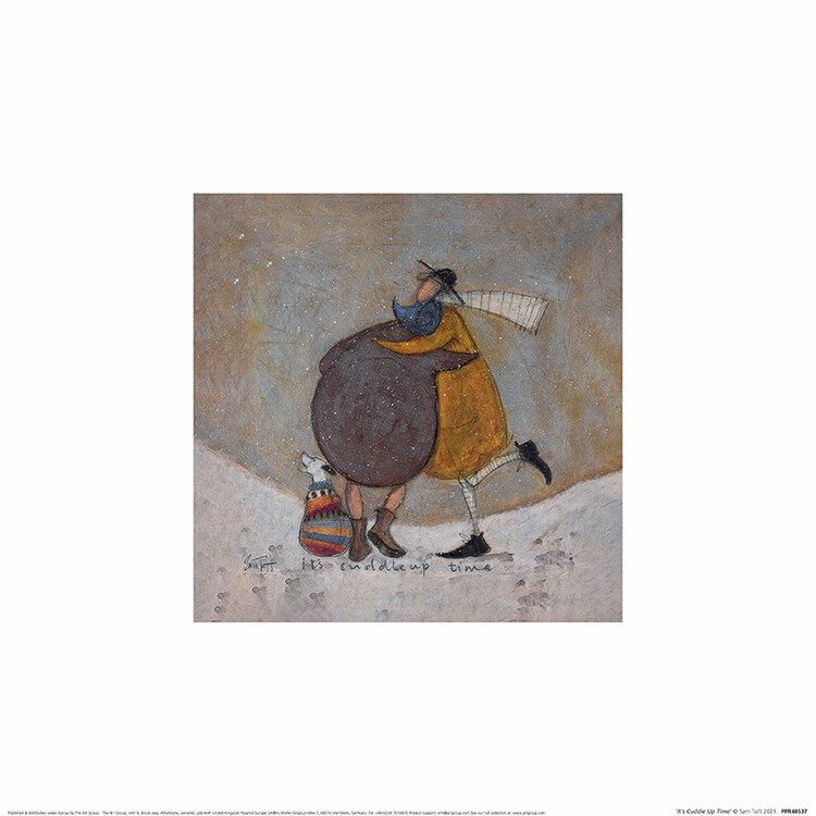 Art Print Sam Toft - It'S Cuddle Up Time