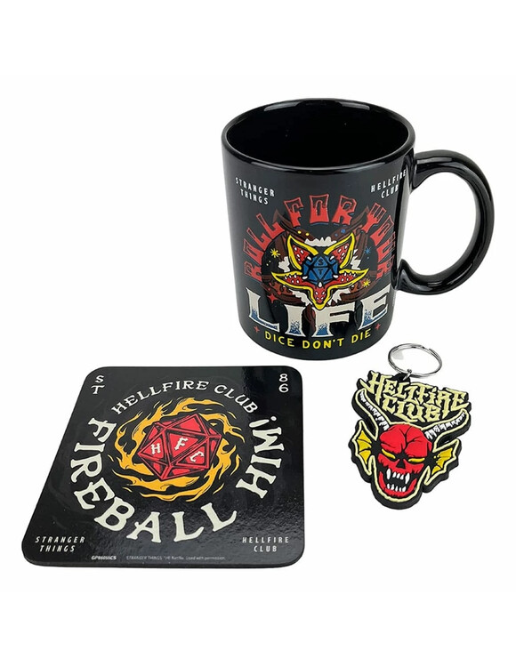 Conjunto de presente Stranger Things 4 - Hellfire