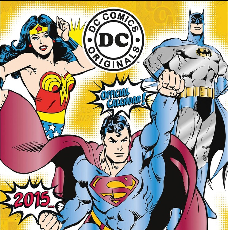 Koledar 2027 DC Comics