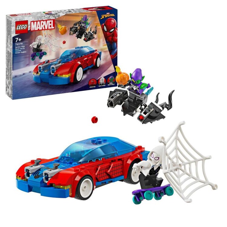 LEGO Marvel - Spider-Man‘s Racing Car and Green Goblin 76279