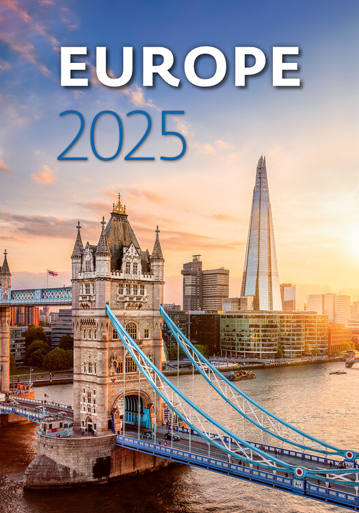 Календар 2027 Europe
