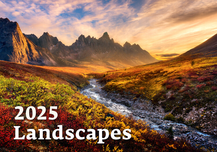 Календар 2027 Landscapes