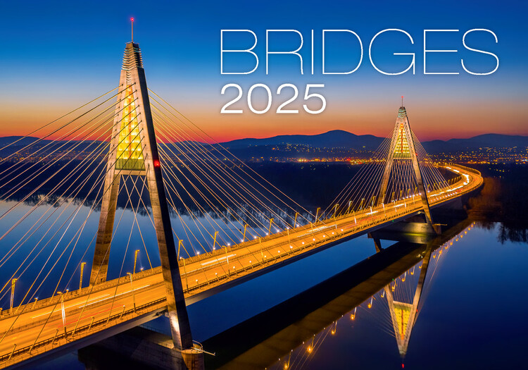 Календар 2027 Bridges