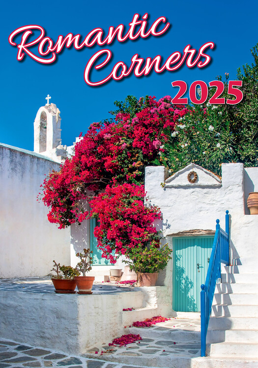 Календар 2027 Romantic Corners