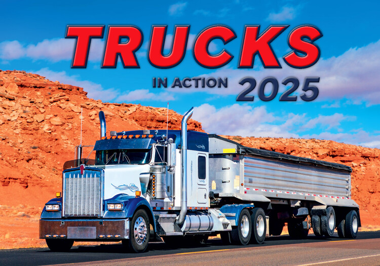 Календар 2027 Trucks in Action