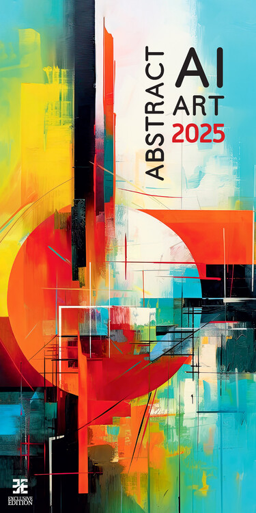 Calendar 2027 Abstract AI Art Exclusive