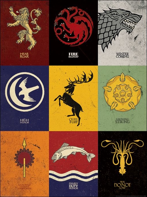 Game of Thrones - Sigils Картина