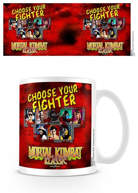 Caneca Mortal Kombat - Choose Your Fighter