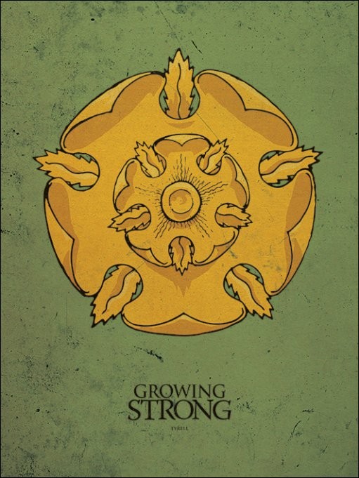 Art Print Game of Thrones - Tyrell