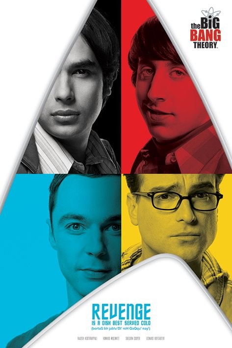 Плакат The Big Bang Theory - Revenge