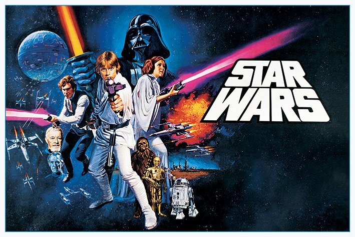 Плакат Star Wars - A New Hope