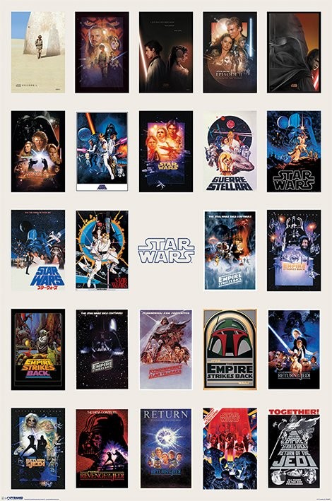 Poster Star Wars - One Sheet Collage