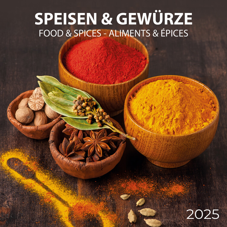Календар 2027 Food & Spices