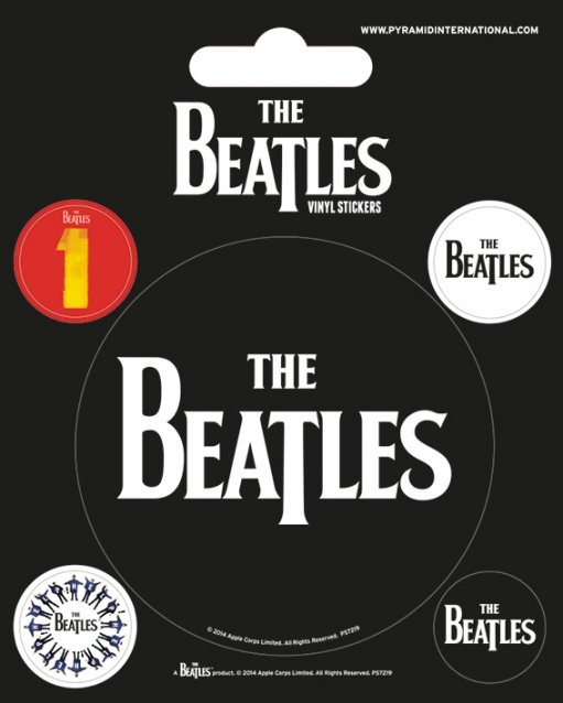 Stickers The Beatles - Black