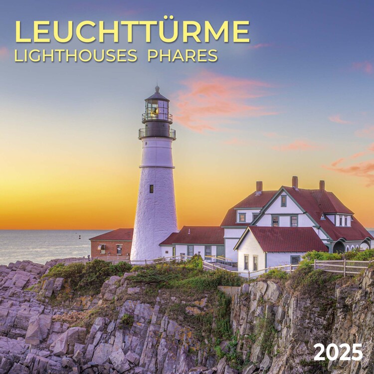 Календар 2027 Lighthouses