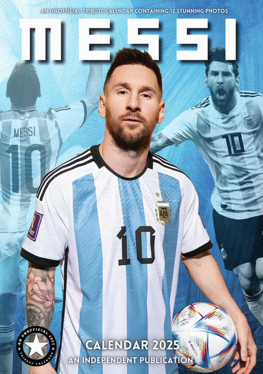 Calendar 2025 Messi