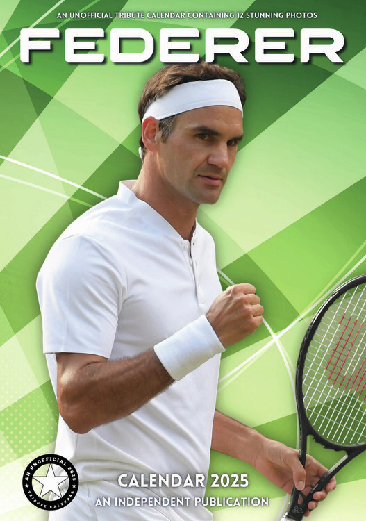 Календар 2027 Federer