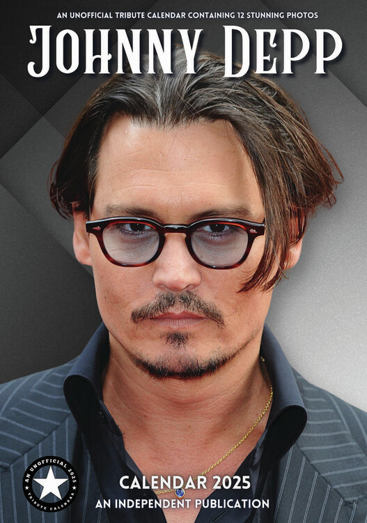 Calendar 2027 Johnny Depp