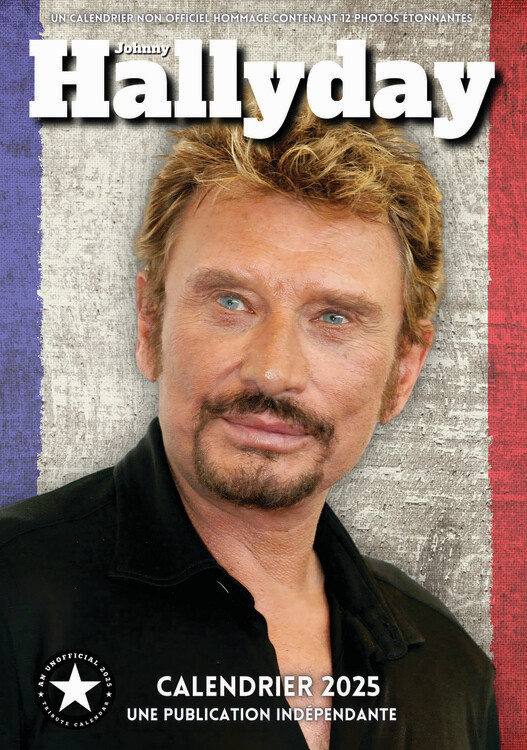 Calendar 2027 Johnny Hallyday