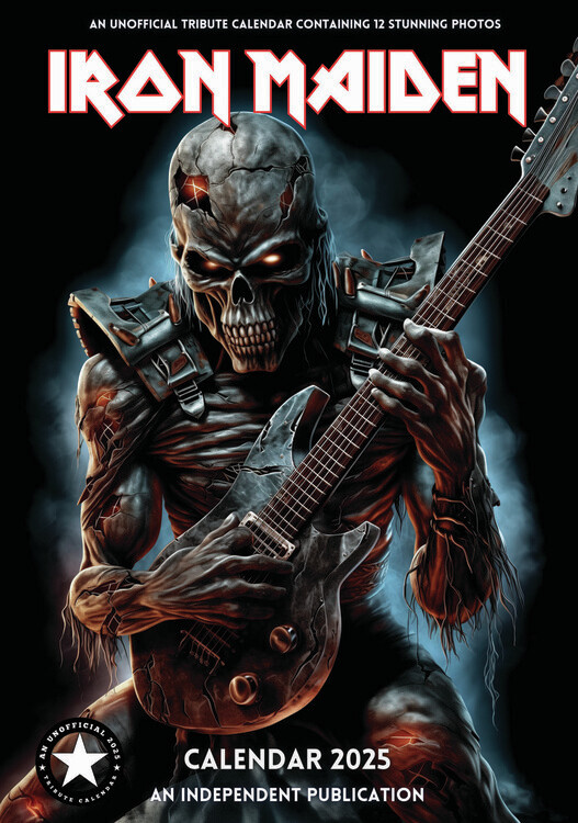 Calendar 2027 Iron Maiden