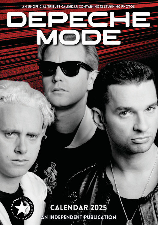 Календар 2027 Depeche Mode