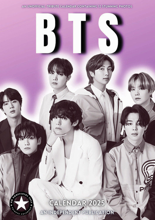Календар 2027 BTS